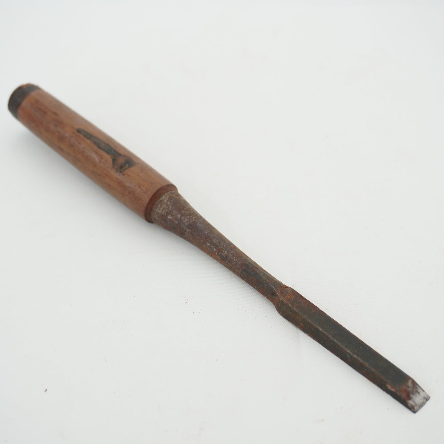 Vintage Damaged Japanese Wood Chisel Lot x4 Set Carpenter Tools From Japan K-319