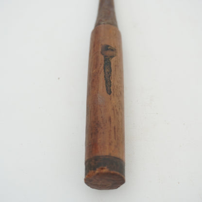 Vintage Damaged Japanese Wood Chisel Lot x4 Set Carpenter Tools From Japan K-319