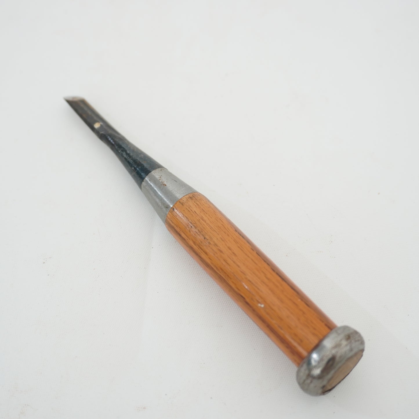 Vintage Damaged Japanese Wood Chisel Lot x4 Set Carpenter Tools From Japan K-320