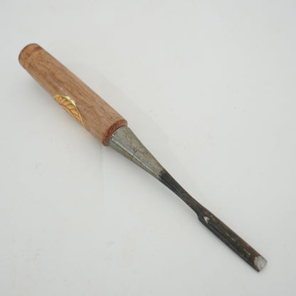 Vintage Damaged Japanese Wood Chisel Lot x4 Set Carpenter Tools From Japan K-320