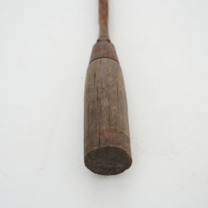 Vintage Damaged Japanese Wood Chisel Lot x6 Set Carpenter Tools From Japan K-321