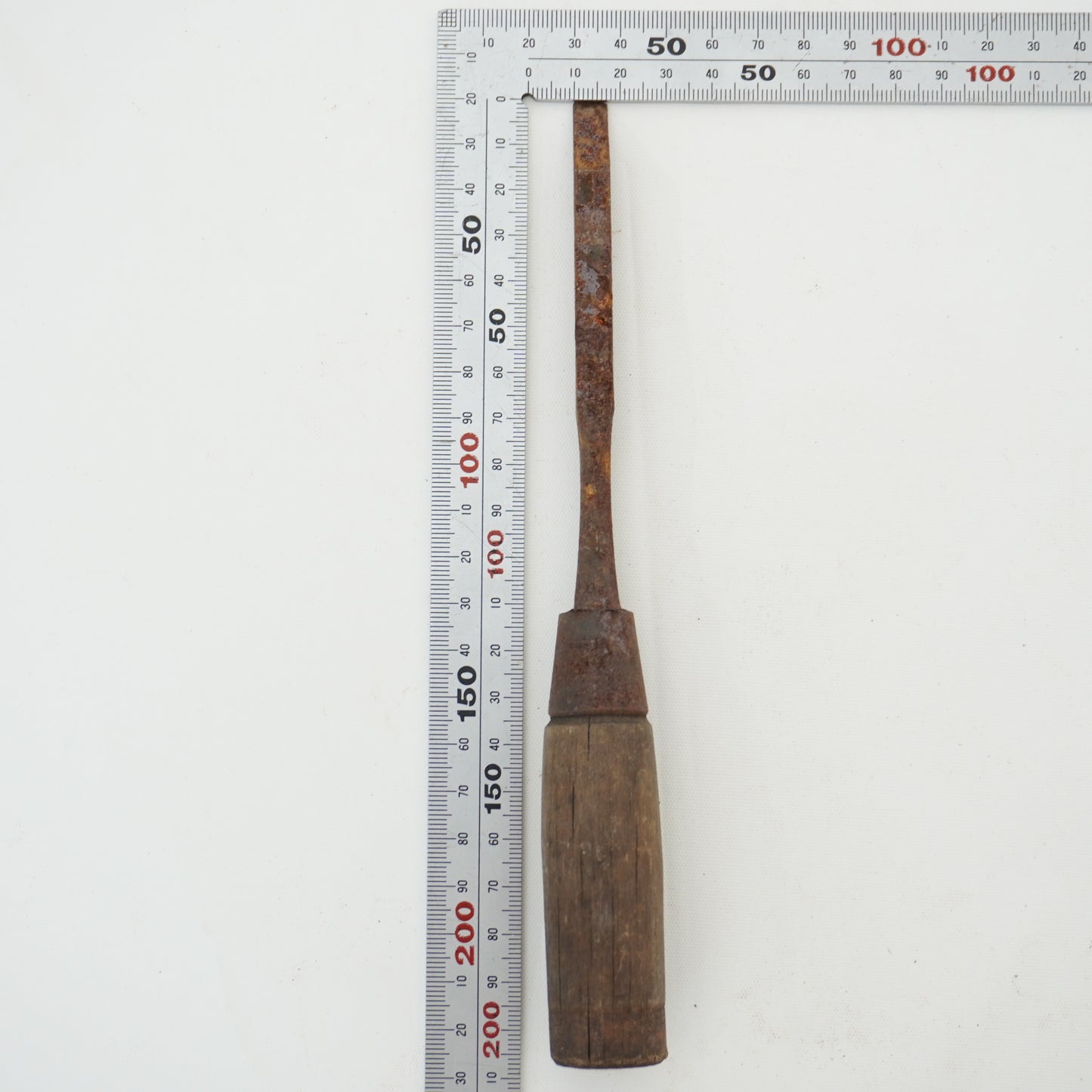 Vintage Damaged Japanese Wood Chisel Lot x6 Set Carpenter Tools From Japan K-321