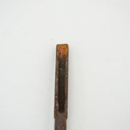 Vintage Damaged Japanese Wood Chisel Lot x6 Set Carpenter Tools From Japan K-321