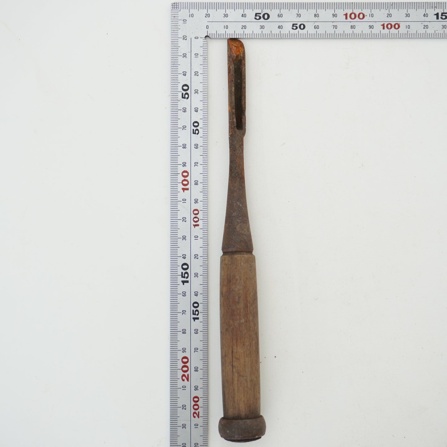 Vintage Damaged Japanese Wood Chisel Lot x6 Set Carpenter Tools From Japan K-321
