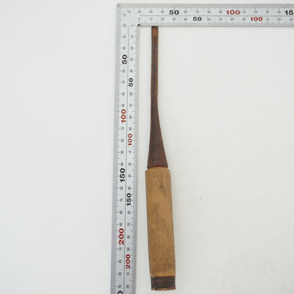 Vintage Damaged Japanese Wood Chisel Lot x6 Set Carpenter Tools From Japan K-321