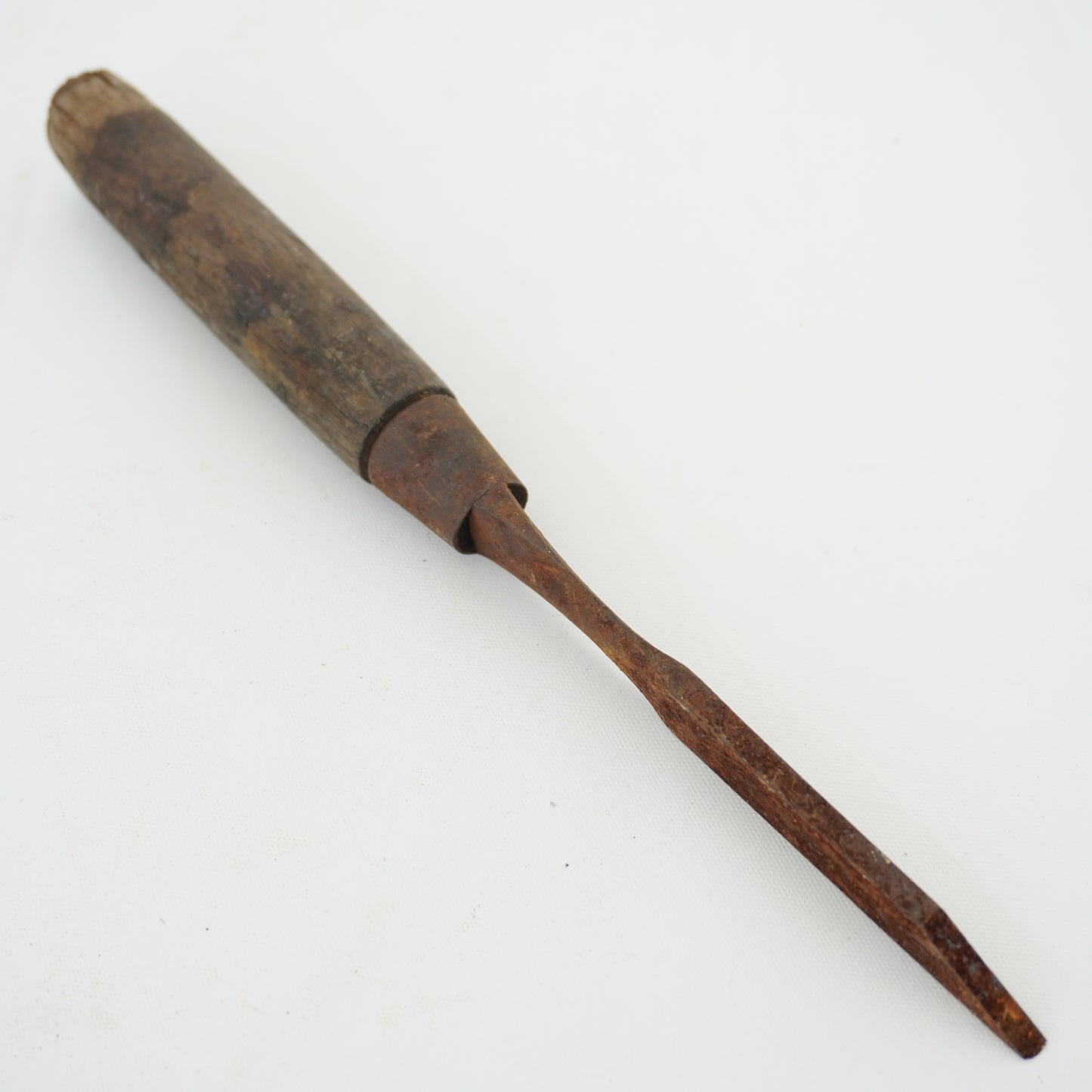 Vintage Damaged Japanese Wood Chisel Lot x6 Set Carpenter Tools From Japan K-321