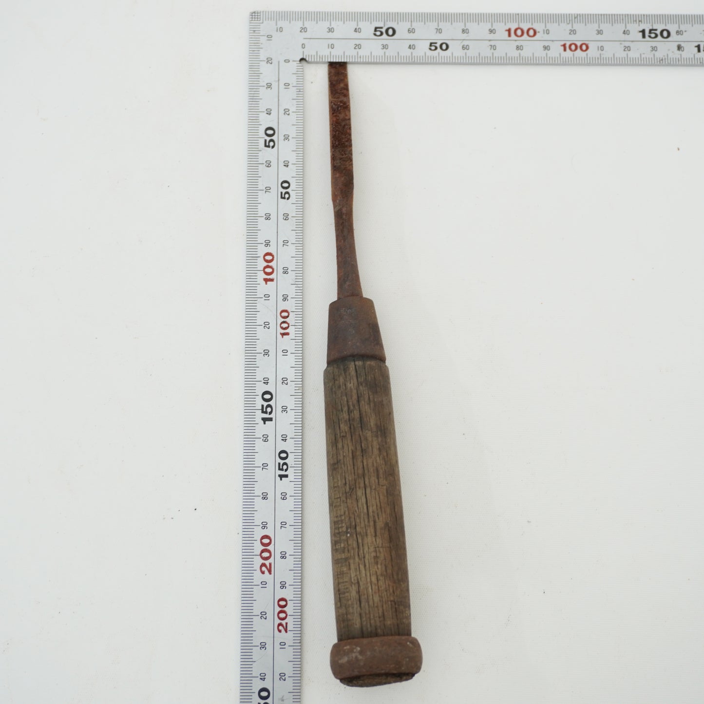 Vintage Damaged Japanese Wood Chisel Lot x6 Set Carpenter Tools From Japan K-321