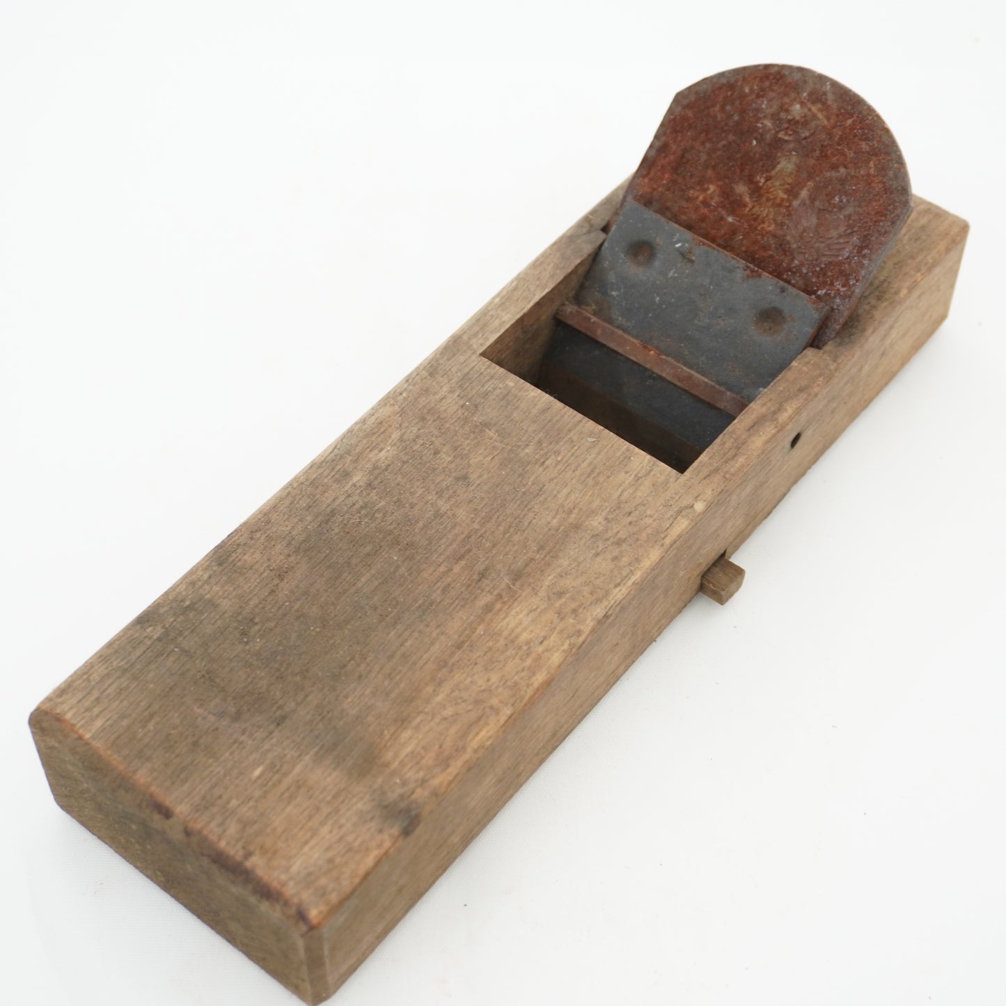 Vintage Damaged Japanese Woodworking Hand Plane As-Is From Japan K-322