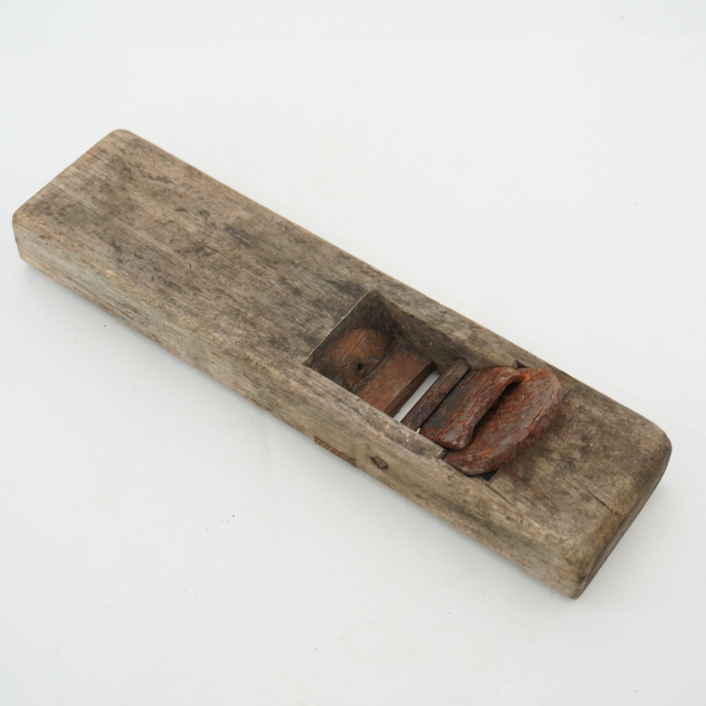 Vintage Damaged Japanese Woodworking Hand Plane As-Is From Japan K-323