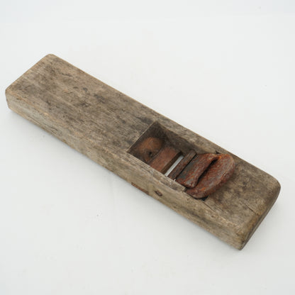 Vintage Damaged Japanese Woodworking Hand Plane As-Is From Japan K-323