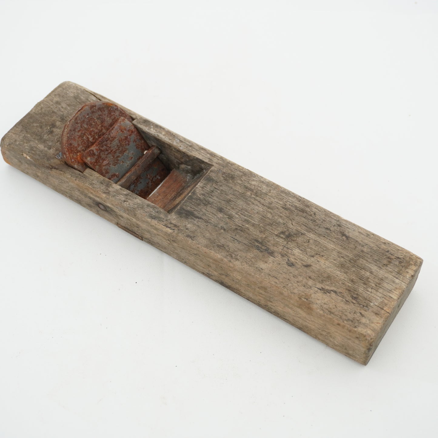 Vintage Damaged Japanese Woodworking Hand Plane As-Is From Japan K-323