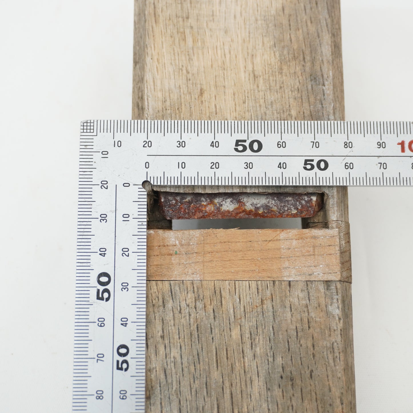 Vintage Damaged Japanese Woodworking Hand Plane As-Is From Japan K-323