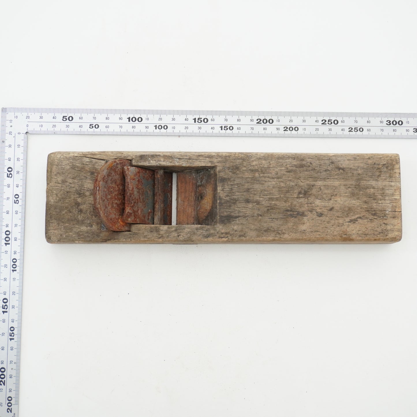 Vintage Damaged Japanese Woodworking Hand Plane As-Is From Japan K-323