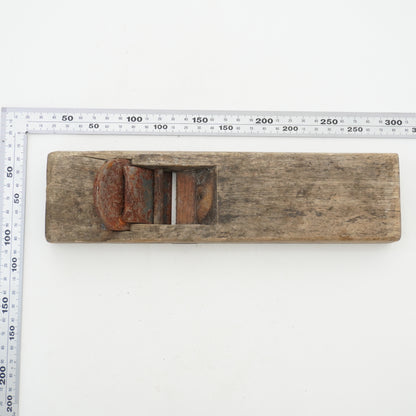 Vintage Damaged Japanese Woodworking Hand Plane As-Is From Japan K-323