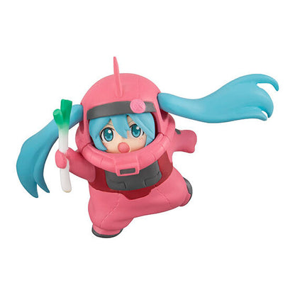 Gundam × Hatsune Miku Figure Collection Full Set of 4 Gashapon Japan P-133