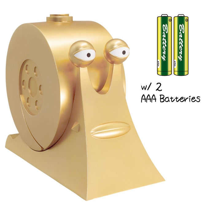 Rare One Piece Golden Den Den Mushi Speaker New Unopened w/ AAA Batteries P-118