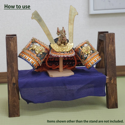 Stylish Wooden Display Stand | Rustic Plant Riser for Vase & Décor Made In Japan