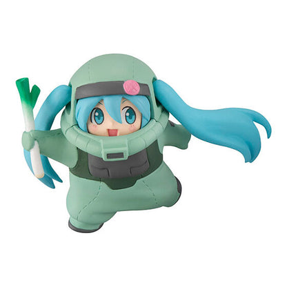 Gundam × Hatsune Miku Figure Collection Full Set of 4 Gashapon Japan P-133